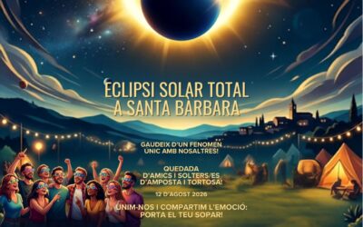 Trobada per mirar en grup l’Eclipsi Solar del 12 d’agost a Santa Bàrbara (Montsià) Terres de l’Ebre