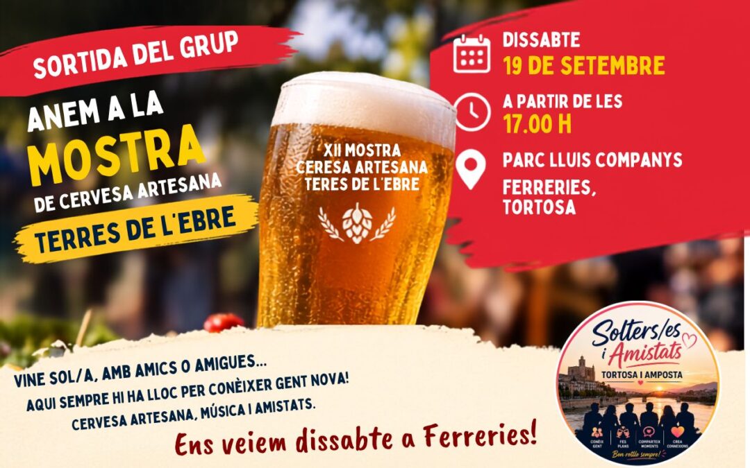 ANEM A LA MOSTRA DE CERVESA ARTESANA! 🍺🎉